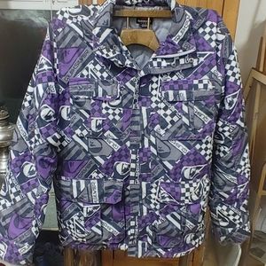 Men's Quicksilver Graffiti Ski Jacket sz. Small